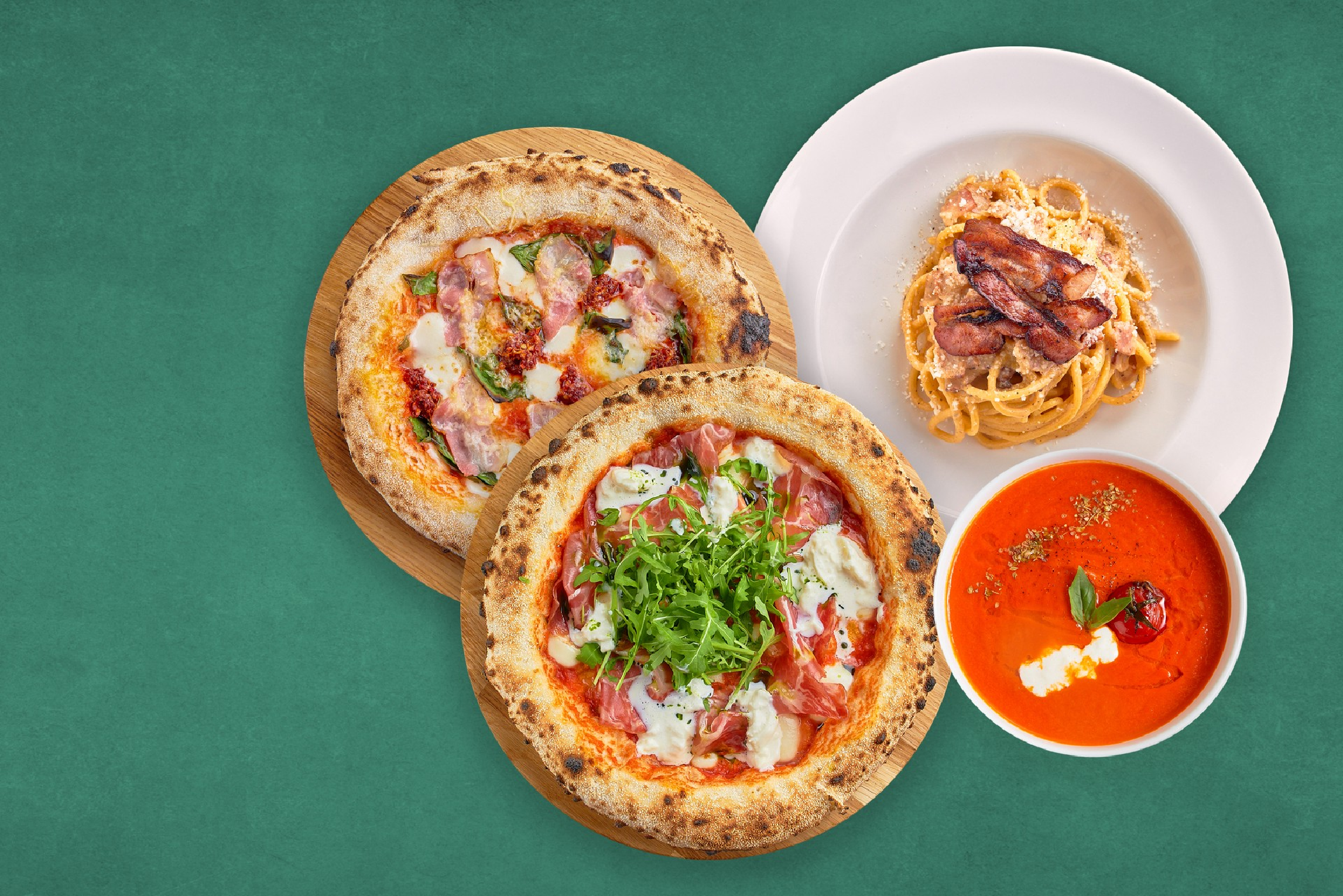 Pezzo pizza - главный баннер